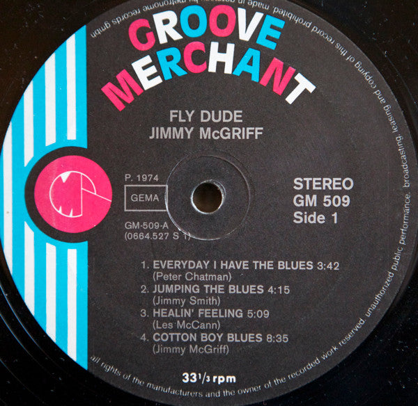 Jimmy McGriff : Fly Dude (LP, Album)