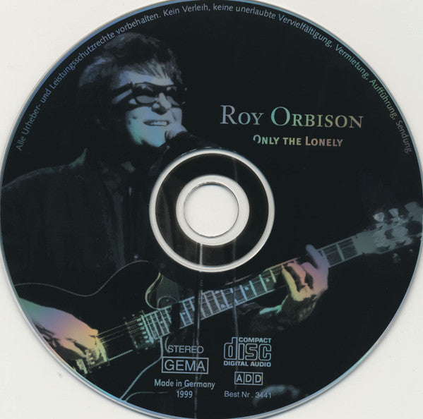Roy Orbison : Only The Lonely (CD, Comp)