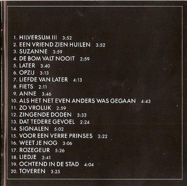 Herman van Veen : 20 Jaar Herman Van Veen - In Vogelvlucht (CD, Comp, PDO)