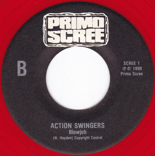 Action Swingers : Fear Of A Fucked Up Planet (7", Single, Red)