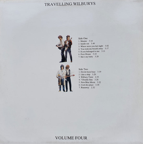 Traveling Wilburys : Volume Four (LP, Album, Unofficial)