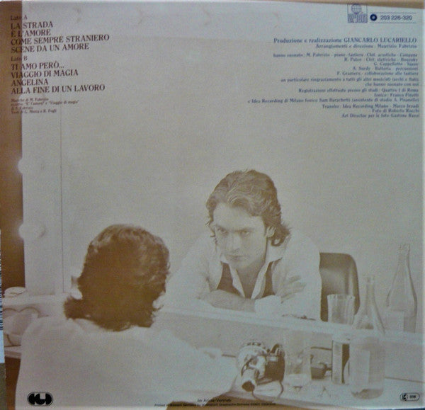 Riccardo Fogli : Alla Fine Di Un Lavoro (LP, Album)