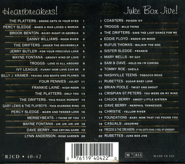 Various : Heartbreaker Hits Of The 50's, 60's, 70's! (CD, Comp, S/Edition)