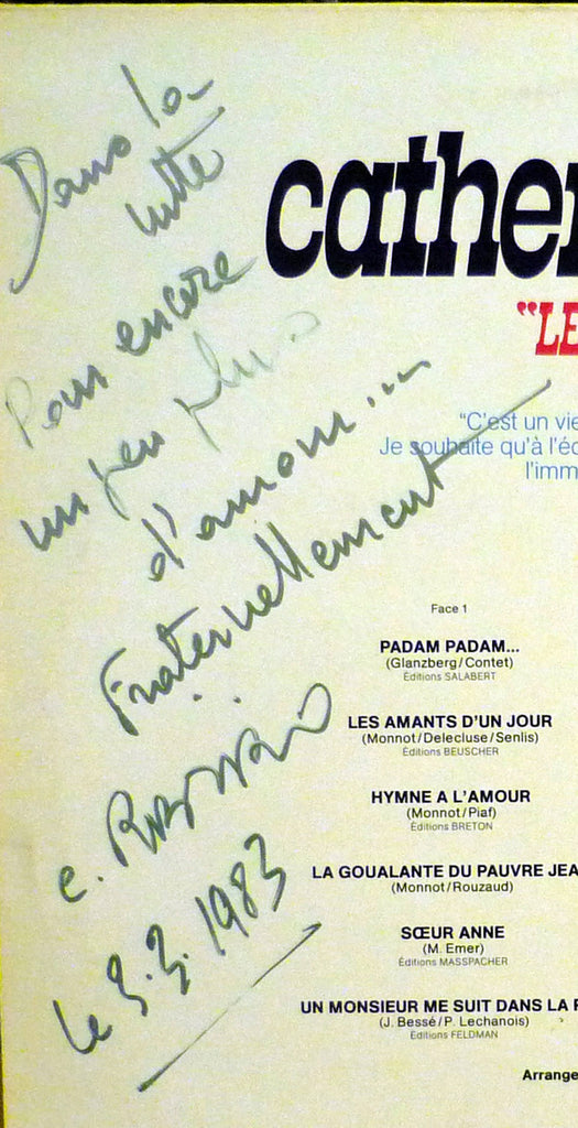 Catherine Ribeiro : Le Blues De Piaf  (LP, Album)