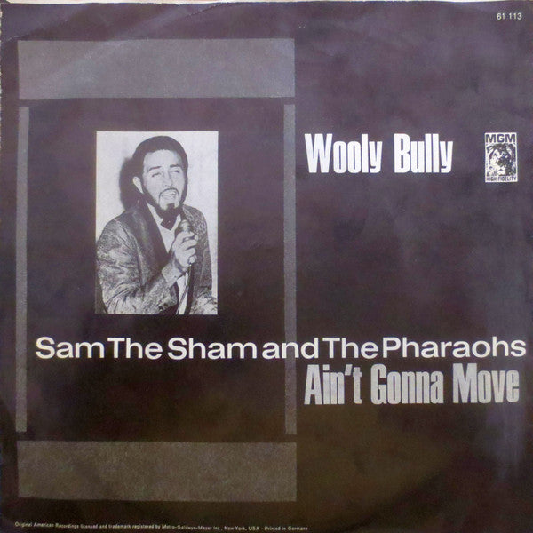Sam The Sham & The Pharaohs : Wooly Bully (7", Single, Mono)