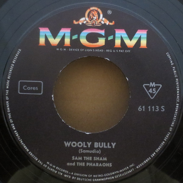 Sam The Sham & The Pharaohs : Wooly Bully (7", Single, Mono)