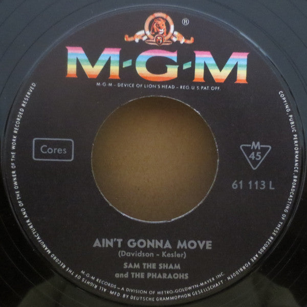 Sam The Sham & The Pharaohs : Wooly Bully (7", Single, Mono)