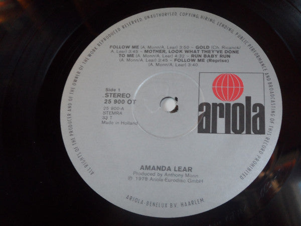 Amanda Lear : Sweet Revenge (LP, Album, P/Mixed, Gat)