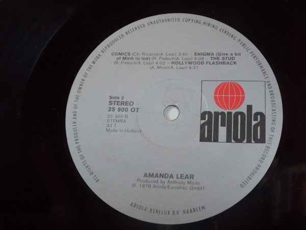 Amanda Lear : Sweet Revenge (LP, Album, P/Mixed, Gat)