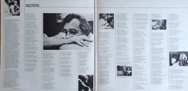 Cornelis Vreeswijk : Leven En Laten Leven (LP, Album, Gat)