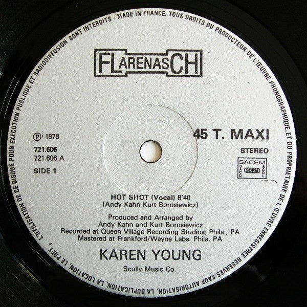 Karen Young : Hot Shot (12", Maxi)