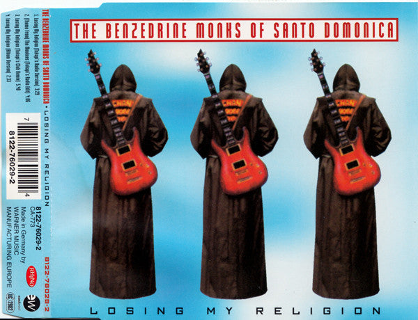 The Benzedrine Monks Of Santo Domonica : Losing My Religion (CD, Maxi)