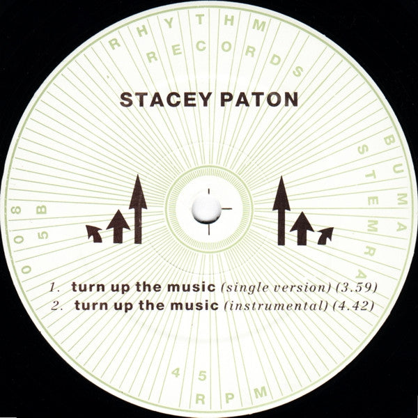 Stacey Paton : Turn Up The Music (12")