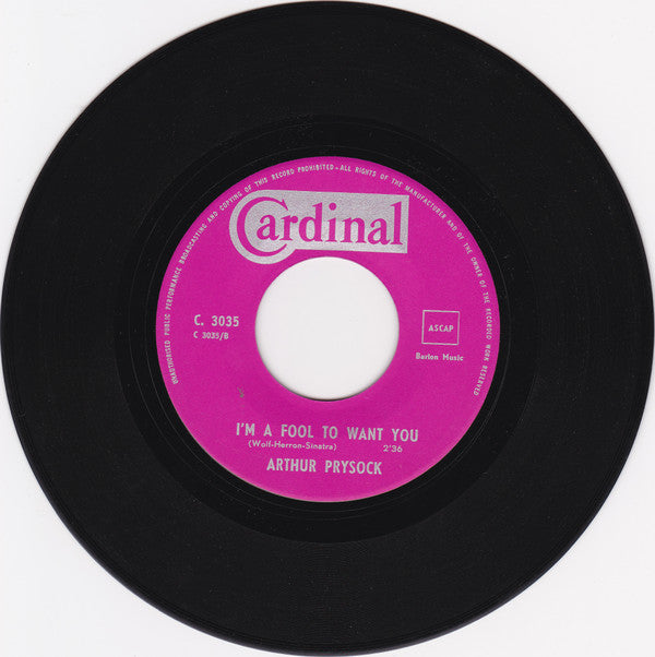 Arthur Prysock : You Always Hurt The One You Love (7", Single)