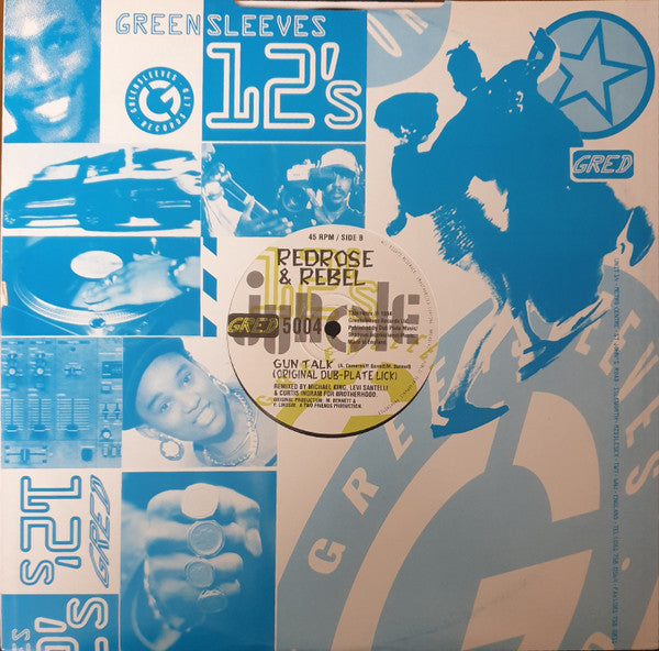 Anthony Red Rose & Tony Rebel : Gun Talk (Remixes) (12")
