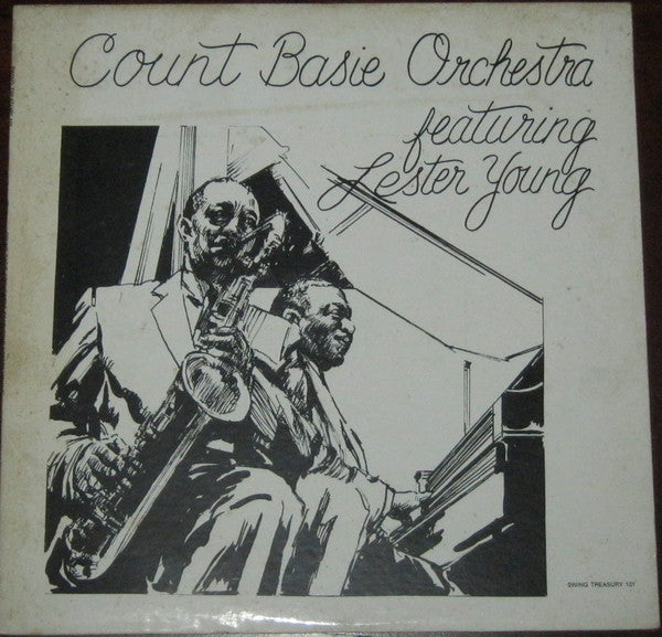 Count Basie Orchestra With Lester Young : Count Basie Featuring Lester Young (LP, Album)