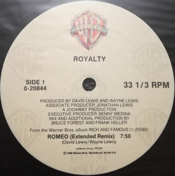Royalty : Romeo (12")