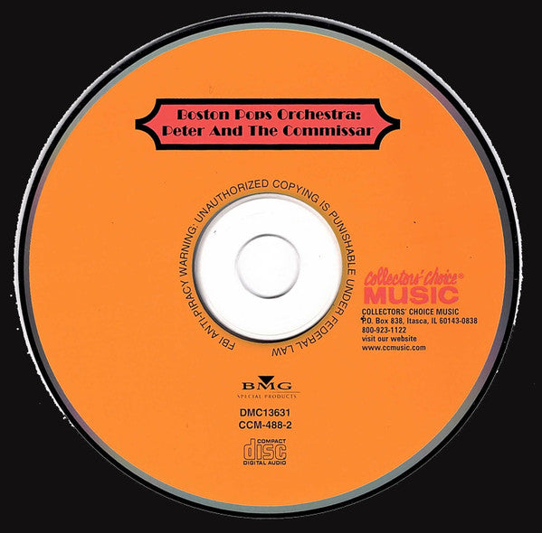 Allan Sherman, Boston Pops Orchestra, Arthur Fiedler : Peter And The Commissar (CD)