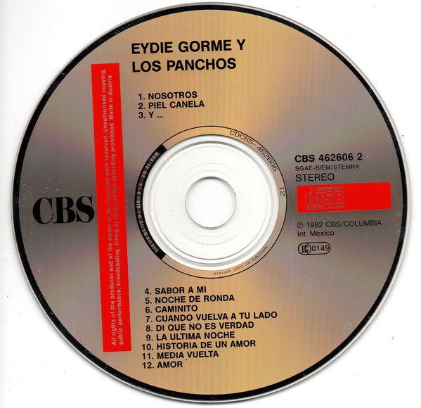 Eydie Gormé Y Trio Los Panchos : Eydie Gormé Canta En Español Con Los Panchos  (CD, Album)