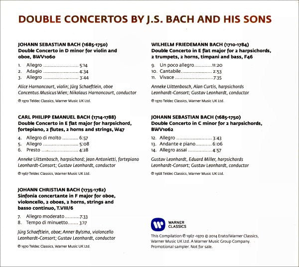 Various : Das Alte Werk (CD, Comp, Promo, Smplr)