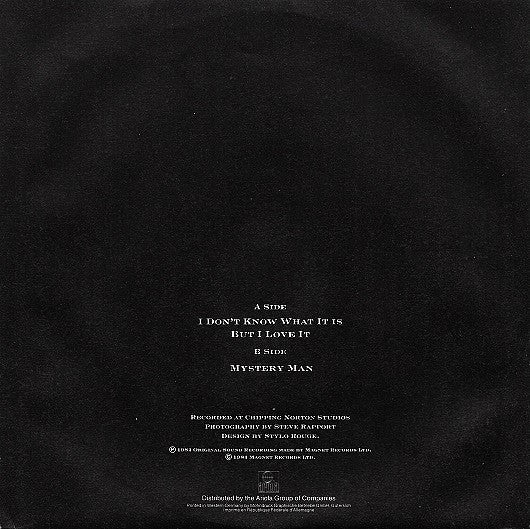 Chris Rea : I Don't Know What It Is But I Love It (7", Single)