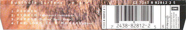Butthole Surfers : Pepper (CD, Single)