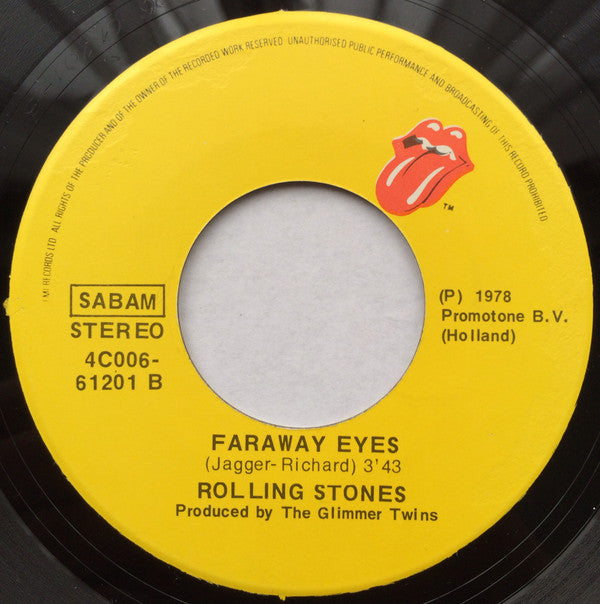 The Rolling Stones : Miss You (7", Single)