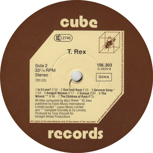 T. Rex : T. Rex / Bolan Boogie (2xLP, Comp)