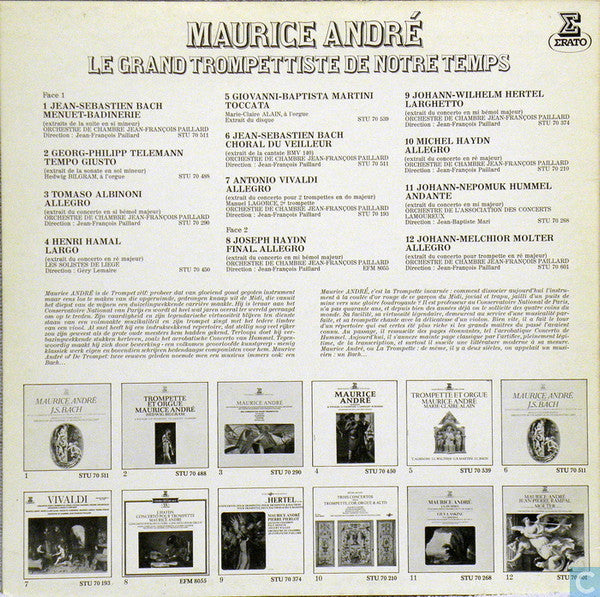 Maurice André : Le Grand Trompettiste De Notre Temps (LP, Comp)
