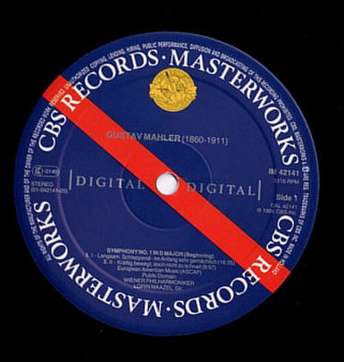 Gustav Mahler - Wiener Philharmoniker, Lorin Maazel : Symphony 1 (LP)