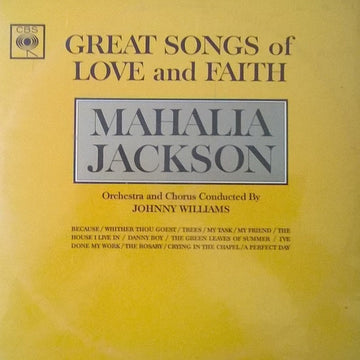 Mahalia Jackson : Great Songs Of Love And Faith (LP, Album)