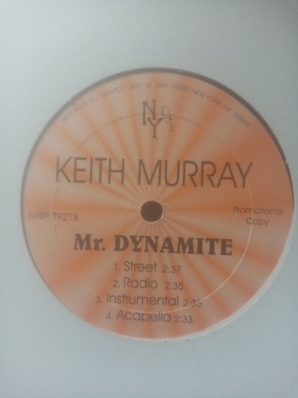 Swizz Beatz / Keith Murray : Big Business Remix / Mr. Dynamite (12", Promo)