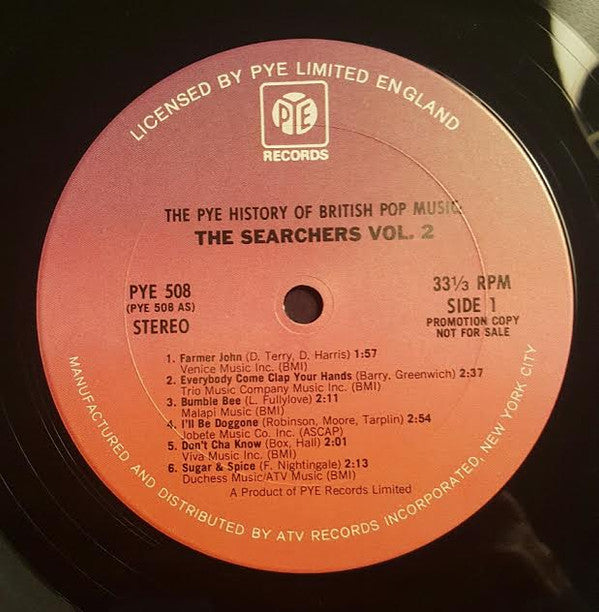 The Searchers : The Searchers Vol. 2 (LP, Comp)