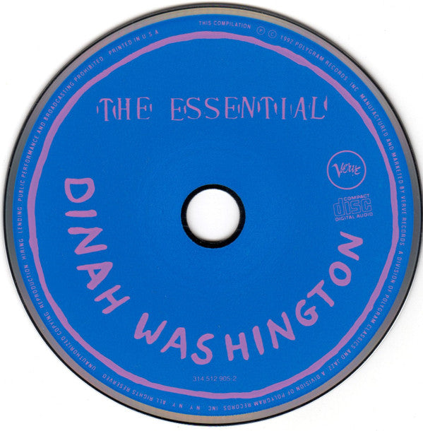Dinah Washington : The Essential Dinah Washington (CD, Comp)