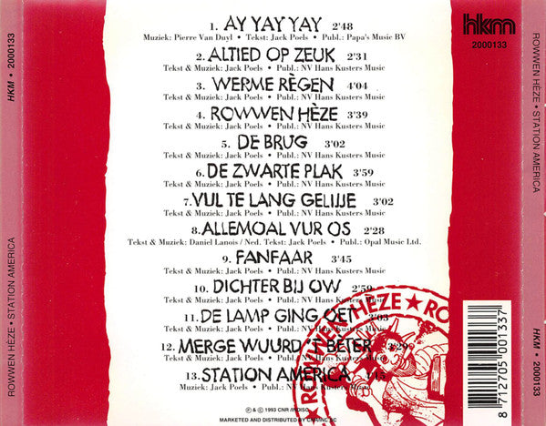 Rowwen Hèze : Station America (CD, Album)