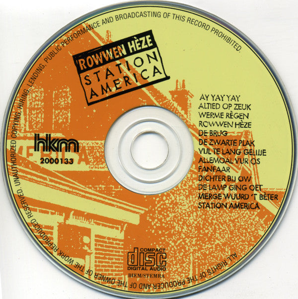 Rowwen Hèze : Station America (CD, Album)