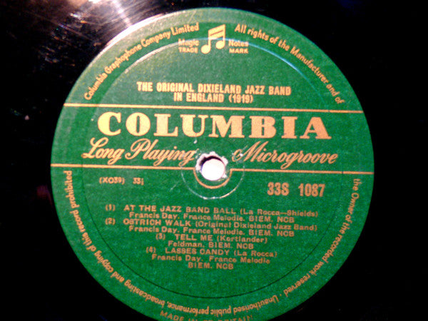 Original Dixieland Jazz Band : In England 1919 (10", Comp)