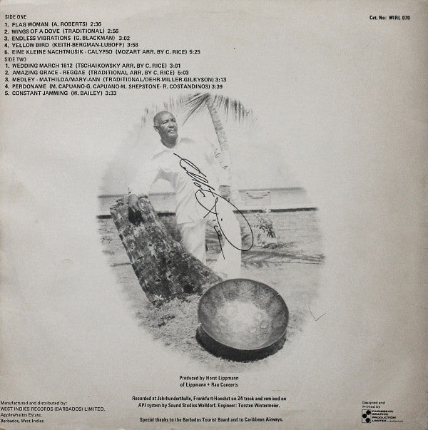 The Barbados Exotic Steel Orchestra : Live (LP, Blu)