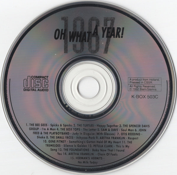 Various : Oh What A Year! 1967 (CD, Comp)