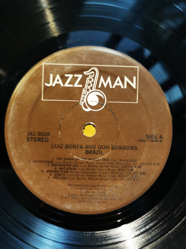 Luis Bonfa* / Don Burrows : Brazil (LP, Album)