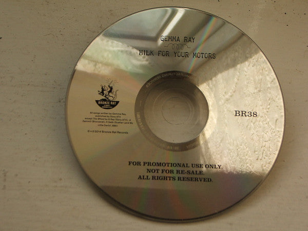 Gemma Ray : Milk For Your Motors (CD, Album, Promo)