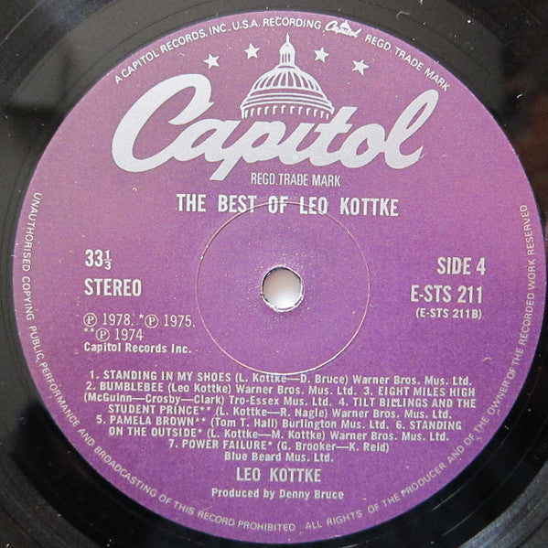 Leo Kottke : The Best (2xLP, Comp)