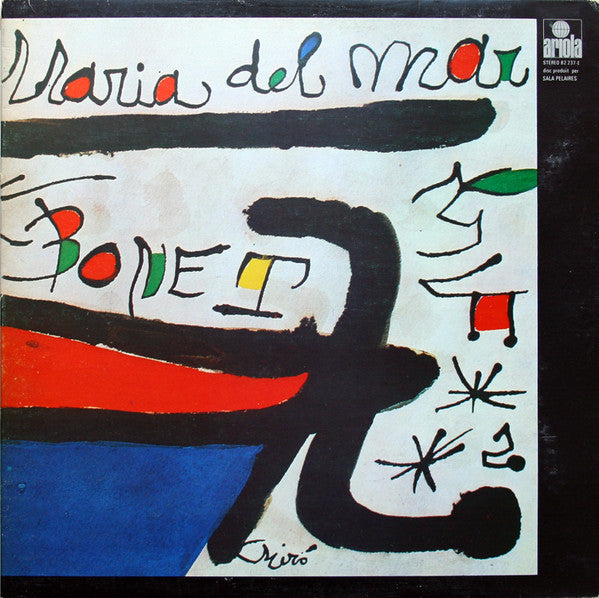 Maria Del Mar Bonet : Maria Del Mar Bonet (LP, Album, Gat)
