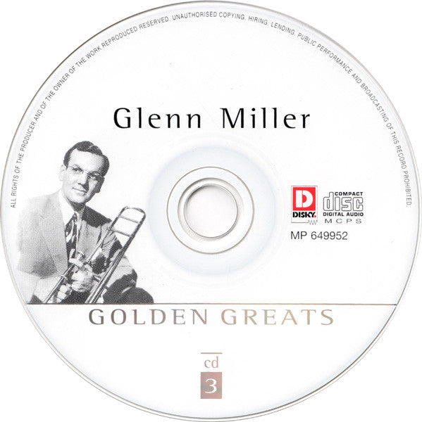 Glenn Miller : Golden Greats (3xCD, Comp)