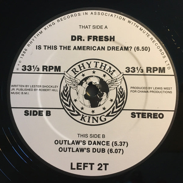 Dr. Freshh : Is This The American Dream (12")