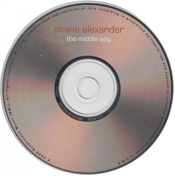 Shane Alexander : The Middle Way (CD, Album)