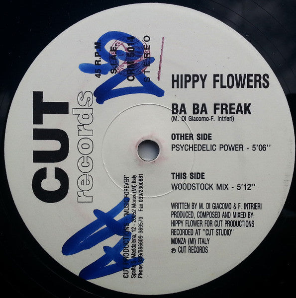 Hippy Flowers : Ba Ba Freak (12")