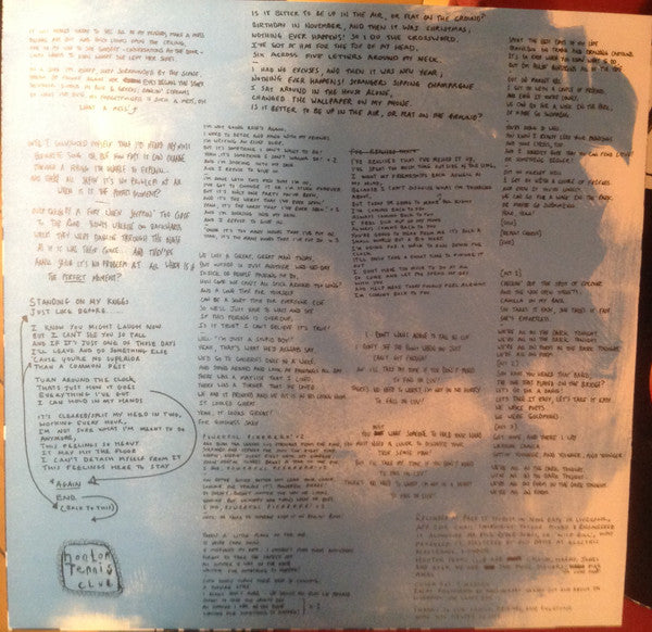 Hooton Tennis Club : Highest Point In Cliff Town (LP, Album)