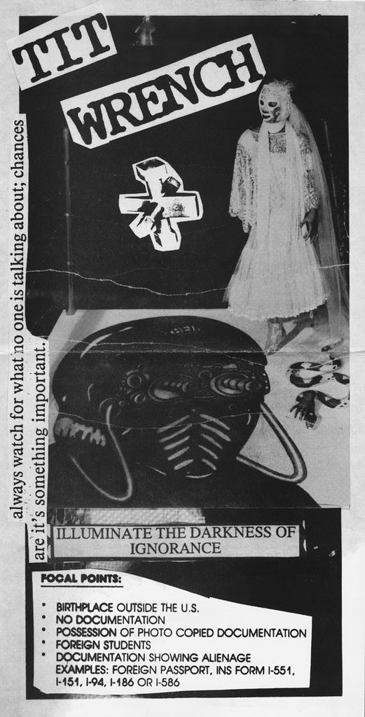 Tit Wrench : Go Back To Europe (7", Pur)