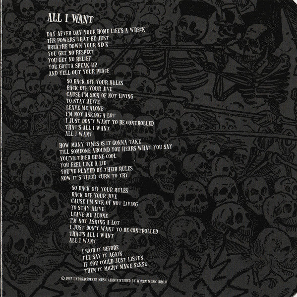 The Offspring : All I Want (CD, Maxi, Promo)